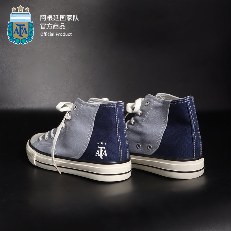 Argentina AFA High Top Canvas Sneakers
